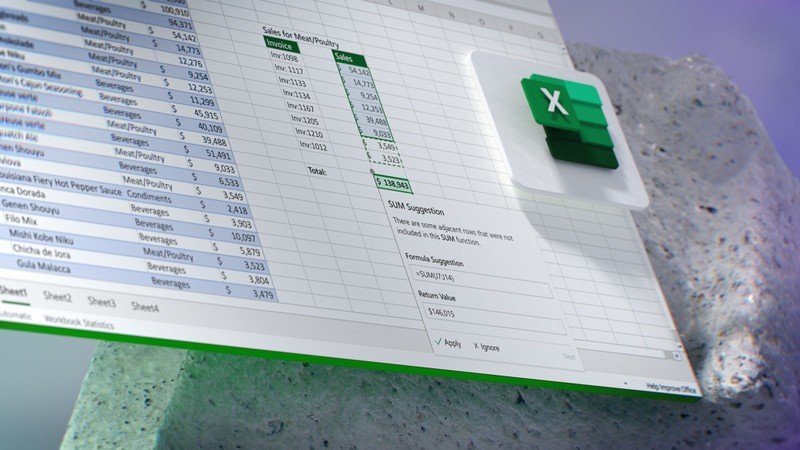 Excel vốn là ứng dụng bảng tính của Microsoft Office dùng để tính toán và phân tích dữ liệu