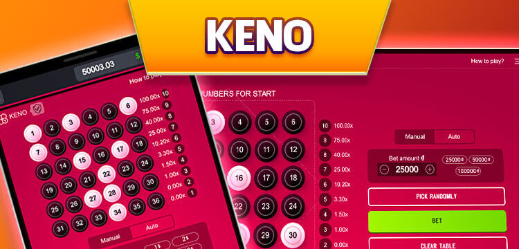 Xổ số Keno là một trong những game có thể trúng giải Jackpot cực lớn