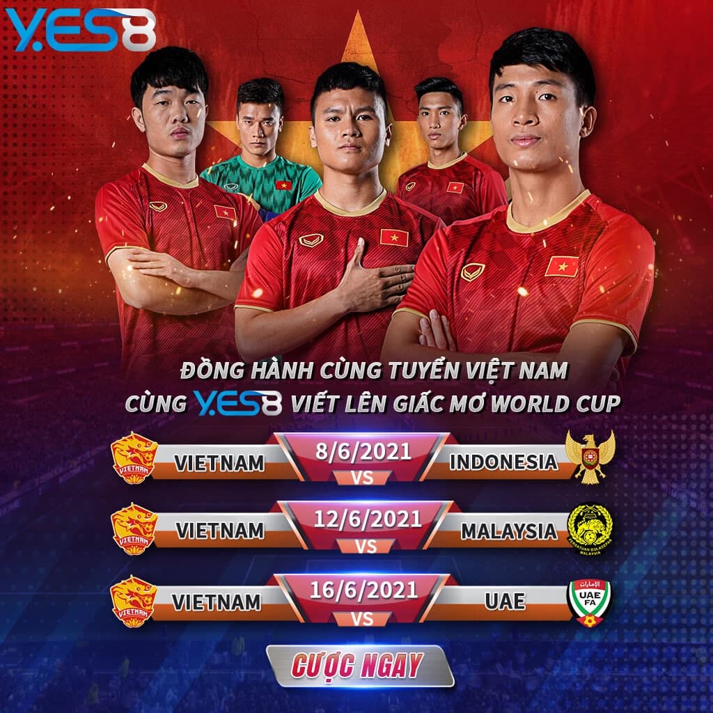 Lịch thi đấu vòng loại World Cup Việt Nam