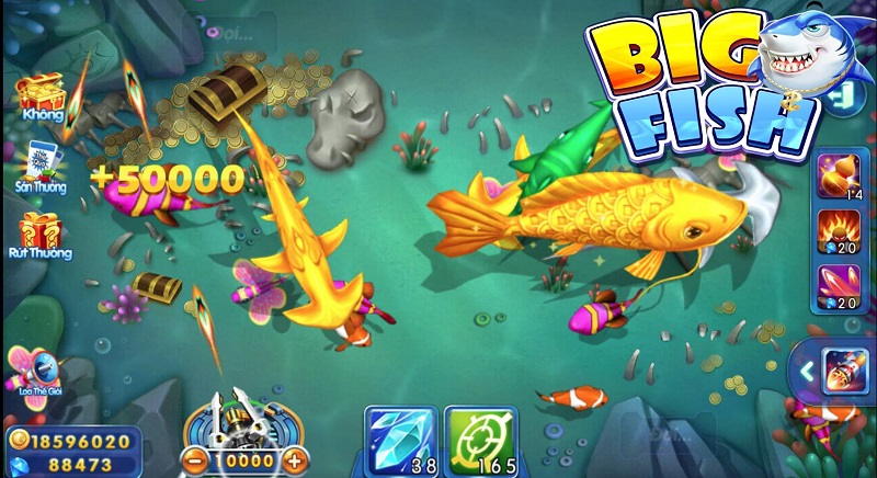 Người chơi game bắn cá online nên áp dụng chiến thuật ria mép