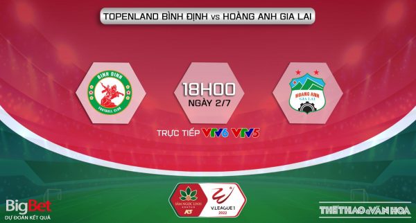 Soi kèo nhà cái Bình Định vs HAGL. Nhận định, dự đoán bóng đá V-League 2022 (18h00, 2/7)