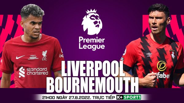 Soi kèo Liverpool vs Bournemouth. Nhận định dự đoán bóng đá Ngoại hạng Anh (21h00, 27/8)