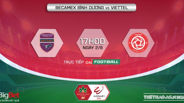 Soi kèo nhà cái Bình Dương vs Viettel. Nhận định, dự đoán bóng đá V-League 2022 (17h00, 2/9)