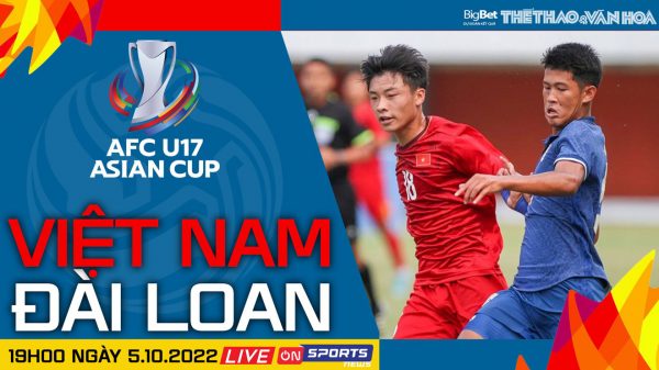 Soi kèo nhà cái U17 Việt Nam vs U17 Đài Loan. Nhận định, dự đoán bóng đá vòng loại U17 châu Á 2023 (19h00, 5/10)
