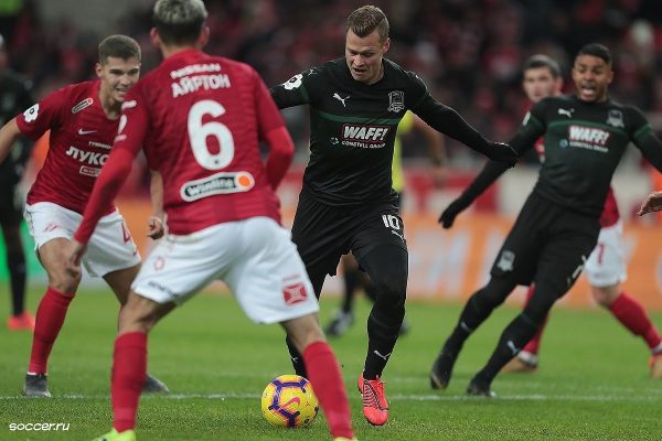 Nhận định, soi kèo Spartak Moscow vs Krasnodar, 23h00 ngày 24/4